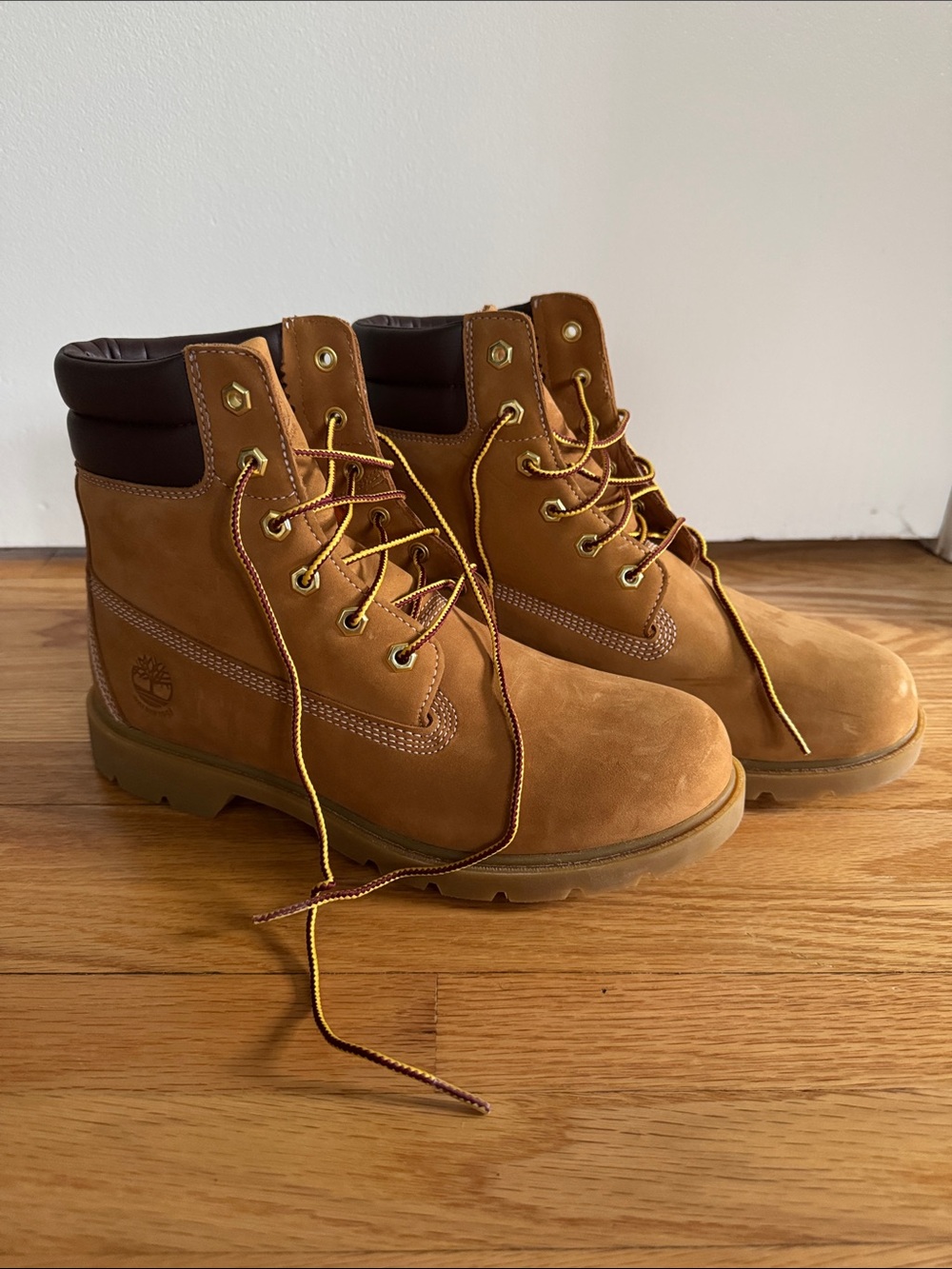 Timberland Wheat Nubuck Men's Lace-Up Work Boots